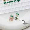 Christmas Series Cross-Border Nail Art Accessories Bell Bear Santa Claus Cute Christmas Tree Bow Star Pendant