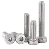 Tornillos de Acero Inoxidable con Cabeza Hexagonal de Cabeza Delgada y Cabezas Cilíndricas, Precio de Fábrica, Sujetadores de Precisión, Menores Costos de Adquisición