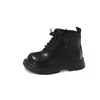 Nuevas Botas Martin Estilo Británico Otoño 2026 para Niñas, Botas de Cuero de Suela Suave de Caña Baja para Niños Pequeños, Botines