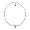 Colar de pérolas gradiente de luz forte Colar de sentido de design de nicho de luxo leve feminino Elegante de alta qualidade All-match Clavícula Cadeia