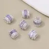 Cuentas de Barril de Circonita Chapadas en Oro de 18 Quilates Cuentas de la Fortuna Cuentas Espaciadoras de Hamburguesa Collar Pulsera Colgante DIY Joyería Pequeña Venta al por Mayor