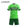 Jerseys de Fútbol Personalizados, Poliéster de Sublimación de Cuerpo Completo de Secado Rápido, Uniformes de Entrenamiento para Competición al Aire Libre, Uniformes de Fútbol Completos al por Mayor