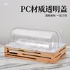 Prato de exposição para buffet estilo Mori cesta de pão de madeira maciça suporte de mesa para pratos frios refeições frias salada de frutas bacia para lanches fritos