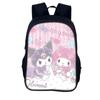 Mochila Escolar para Estudiantes kuroml Transfronteriza kuroml Mochila Escolar para Estudiantes de Dibujos Animados Lindos Mochila de 16 pulgadas Soporte para Cabello