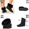 Botines plisados cortos simples y versátiles con punta redonda y suela plana, estilo western, adecuados para uso casual de verano, tacón plano, ideales para el uso diario.