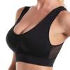 Sujetador Deportivo Malla Huecos Transpirables Agujeros Sujetador Deportivo Transfronterizo Talla Grande Yoga Correr Fitness Sujetador Deportivo