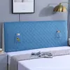Cubrecabezal Anticolisión Simple Moderno Cobertura Total Engrosado Popular Cubierta de Cabecera de Cama Terciopelo Piel de Durazno Cojín Suave para Respaldo de Cama Todas las Estaciones Universal