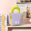 Bolsa de Maquillaje de Viaje Portátil con Gancho Transfronteriza, Nueva Bolsa de Tocador Estilo Malvavisco de Gran Capacidad, Bolsa de Almacenamiento de Cosméticos para Viajes de Negocios