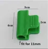 Accesorios para estructura de escalada de tubos de acero recubiertos de plástico, soporte para pilar, tubo de conexión, horquilla AB, hebilla universal, hebilla cruzada, hebilla de resorte fija