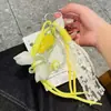 Chaveiro Pingente para Bolsa Série Dopamina Miu Flores Coloridas Pingente DIY para Bolsa Pingente para Capa de Celular Atacado