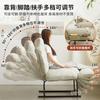 Sillón Sofá Perezoso Hogar Sala de Estar Dormitorio Doble Uso Silla de Ocio Oficina Reclinable Durmiendo Plegable Descanso para Almorzar Silla para Computadora