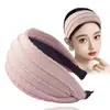 Diadema Estilo Coreano para Cubrir Canas, Diadema de Corona Alta para Mujer, Diadema Decorativa de Ala Ancha, Pinza para el Cabello para Lavarse la Cara, Tocado de Moda, Estilo Moderno