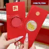 Ano do Cavalo Ouro Puro Princesa Por Favor Fique Rica Adesivo para Celular Adesivo Dourado Criativo Envelope Vermelho Patch Dourado Presente para Empresa Atacado
