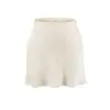 Falda Corta de Satén de Acetato para Mujer, Nuevo Estilo de Verano, Elegante y Adelgazante Falda de Línea A con Efecto de Caída para Figuras Pequeñas
