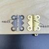 Bisagra Pequeña Lingote Antiguo Caja de Madera Caja de Regalo Bisagra Bisagra de Hierro Encaje Loto Página Bronce Accesorios de Hojas Sueltas