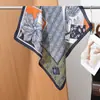 Bufanda de seda de espiga para mujer, nuevo estilo primavera/verano, chic francés, accesorio versátil para decorar cuellos, camisas, trajes, diademas y accesorios para el cabello