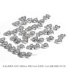 Venta directa de joyería DIY, pulsera espaciadora con cuentas en forma de corazón de aleación de plata antigua, colgante con hebilla de conexión, venta al por mayor