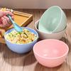 Cuenco de 15 cm con diseño vertical creativo, cuenco de arroz con paja de trigo, cuenco de sopa para el hogar, cuenco de ramen japonés, embalaje en caja de regalo