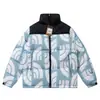 Versión Alta Transfronteriza de la Versión Norteamericana 1996 Chaqueta de Algodón Bordada Estilo Pareja Engrosada Cálida Casual Moda Chaqueta Clásica