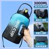 Vaso de agua de gran capacidad Xyt 3000 ml para hombre, portátil para deportes al aire libre, fitness, resistente a altas temperaturas, botella tipo tonel, vaso espacial