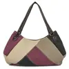 Bolso de hombro para mujer 2026 verano simple moda estilo coreano nuevo de moda patchwork colorblock gran capacidad bolso de axila