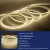 Fita de LED de Alta Tensão 220V Iluminação de Engenharia Externa 2835 Patch Autoadesiva Tira de Luz Suave Placa de Publicidade Luz de Alta Tensão