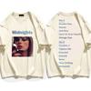 [Mindnights] Camiseta Estampada del Álbum Taylor Swift Para Hombre Caliente
