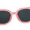 Óculos Decorativos de Nicho Coreanos para Crianças e Meninas Óculos de Sol Ovais Viagem ao Ar Livre Óculos de Sol Anti-UV 217 056