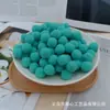1.5cm Color Mixto Alta Elasticidad Bola de Pelo Colorida Bola de Felpa de Poliéster Accesorios Accesorios para Zapatos y Sombreros de Niños Accesorios para Ropa Venta al por Mayor