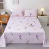 Sábana de Algodón Puro Pieza Única 100% Algodón Dormitorio Estudiantil Cubierta de Cama Individual para Niños Verano Engrosado Clase A Colcha al por Mayor