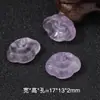 Ametista Natural Leão do Amor Contas Salpicadas Acessórios de Joias Pingente de Amor DIY Pulseira Colar Pequenas Joias Venda por Atacado