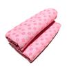 Toalla de yoga con diseño de lunares color ciruela, manta antideslizante de fibra ultrafina, toalla de yoga, manta absorbente de sudor, bolsa de malla gratis, tapete de tela gruesa para fitness