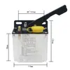Bomba de Aceite Manual HP-5 para Máquina Herramienta Bomba Manual de Lubricación con Aceite Delgado Bomba de Aceite para Fresadora Rectificadora Aceitera Manual Recipiente de Repostaje
