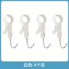 Gancho de abrazadera de tubo de acero inoxidable clip de doble cabeza clip de fijación de tubo deslizante móvil clip de gancho giratorio de varilla clip de cara a cara de tubo