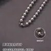 Collar de Perlas Gris Platino, Cadena de Suéter de Lujo Ligero de Nicho para Mujer, Nuevo Collar Gargantilla Popular 2024