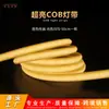 Fita de LED COB Flexível 110V Teto Tira de Luz de Silicone 220V Exterior À Prova D'água Atmosfera Alta Tensão Linear Luz Super Brilhante