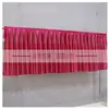 Cortinas de Tecido para Teto de Casamento Adereços de Decoração de Casamento Bordas de Saia de Palco de Gaze Seda de Gelo Seda de Gelo Fundo de Banquete