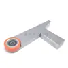 Canteadora del Lejano Oriente (Descargar) Bloque de Soporte Trasero para Valla Tipo T Rueda de Seguimiento Guía Corredera Riel Guía Accesorios para Carpintería Juego Completo