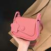 Bolso Pequeño de Contraste de Color Niche de Textura de Gama Alta para Mujer 2023 Nuevo de Moda Pequeño Fresco Macarrón Bandolera Pequeño Cuadrado