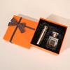 Caja Naranja de Navidad Caja de Regalo de Lazo Alto Personalizado Caja de Regalo para Labial Caja Vacía Pañuelo de Seda Caja de Embalaje para Regalo de Acompañamiento