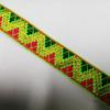 Fita jacquard de renda contrastante triangular dourada e prateada de 2cm roupa casa todos os tipos de acessórios de renda decorativa diy