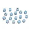 Cuentas Cuadradas de Cerámica Coloridas Cuentas Cuadradas Cuentas Hechas a Mano para DIY Pulsera de Cuentas Sueltas Coloridas Material para Tejido Accesorios Venta al por Mayor