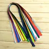 Venta directa del fabricante de correas Suministro de cordón para tarjeta de identificación Cuerda de nailon Se puede personalizar el color Cuerda para colgar tarjeta de trabajo insignia de identificación tarjeta de fábrica