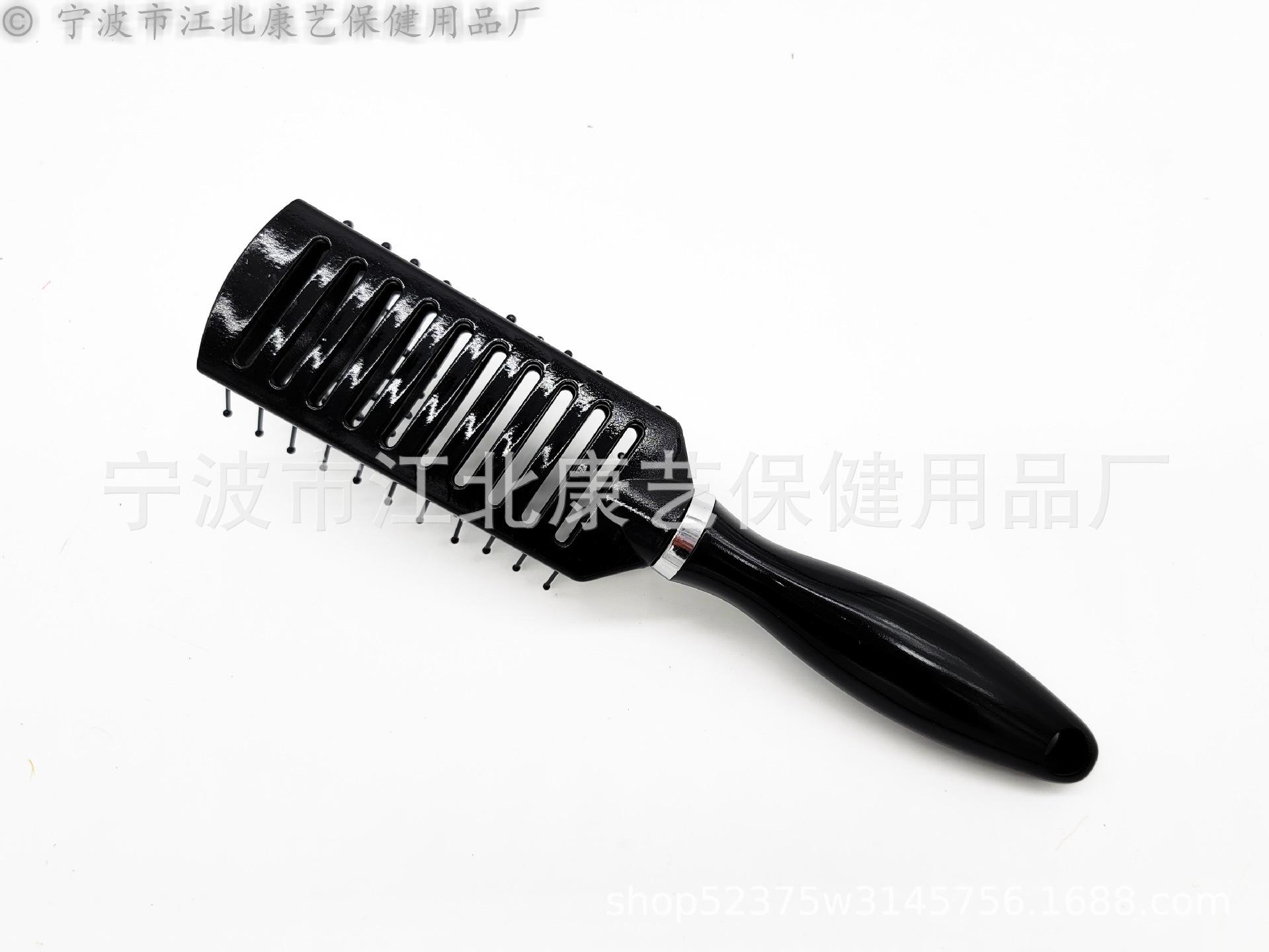 塑料发梳 HB9816 黑 特写4.jpg