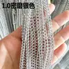 Corrente de Metal Colar Corrente Pulseira DIY Transfronteiriça Várias Especificações Gama Completa de Corrente para Pendurar Joias Corrente de Alumínio Ferro Corrente de Contas