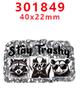Accesorios Acrílicos de Dibujos Animados con Purpurina Transfronterizos Accesorios para Joyería DIY de Resina Parche Pasador Pasador Gt-Y-301832