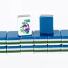 Peças de Mahjong em Acrílico Polidas à Mão Peças de Mahjong Americano Peças de Mahjong Americano com Números em Inglês Peças de Mahjong Criativas Personalizadas