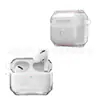 Adecuado para Funda Protectora de Auriculares Bluetooth AirPods Pro 3ª Generación, Carcasa Blanda Transparente Apple, Funda para Auriculares Anticaídas de Color Contrastante
