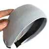 Faixa de Cabelo Feminina Estilo Coreano Creme Aba Larga High-end Estilo Ocidental Moda Headband Uso Diário Prendedor de Cabelo Faixa de Cabelo Acessório de Cabeça