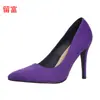 Zapatos de moda para mujer talla grande de comercio exterior, Zapatos de tacón alto elegantes para fiesta Wish Amazon, Zapatos de mujer transfronterizos